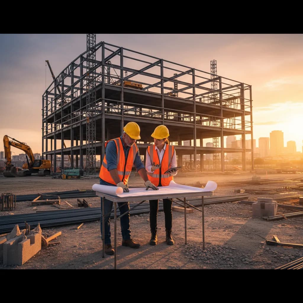Construction industry visual