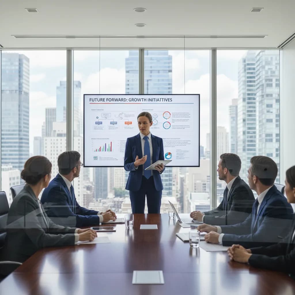 Consulting industry visual