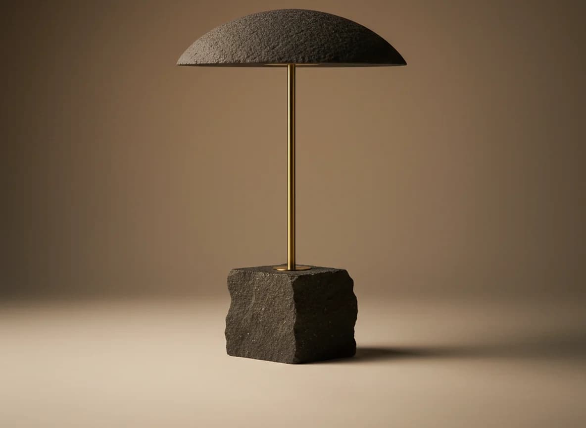 Insurance: the problem, as a studio still life in brass and stone