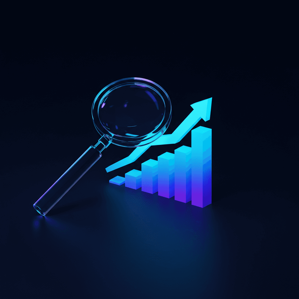 Isometric illustration of local SEO search visibility for East Valley businesses