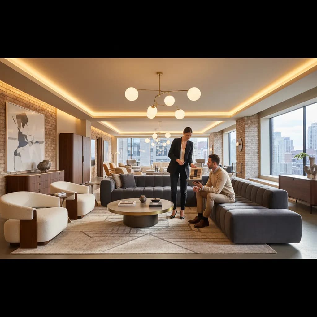 Furniture industry visual