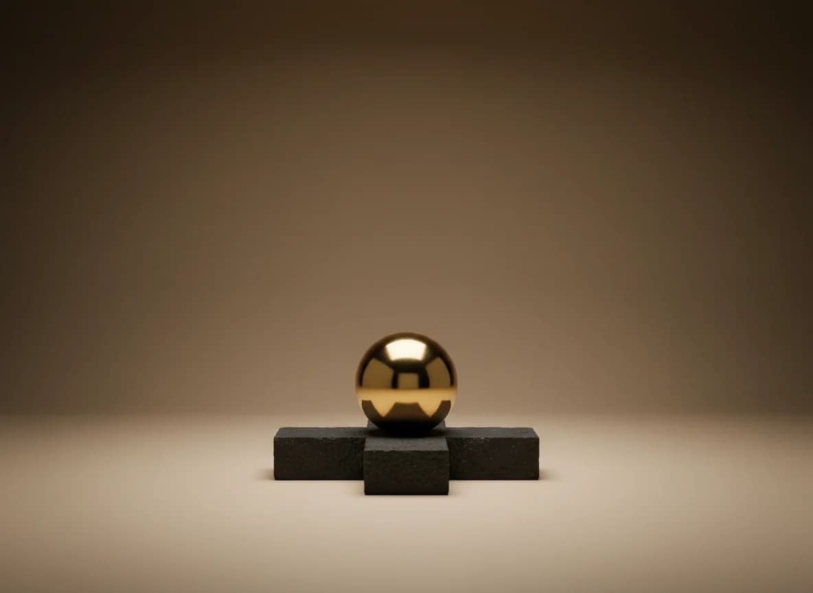 Medical Practices: the problem, as a studio still life in brass and stone